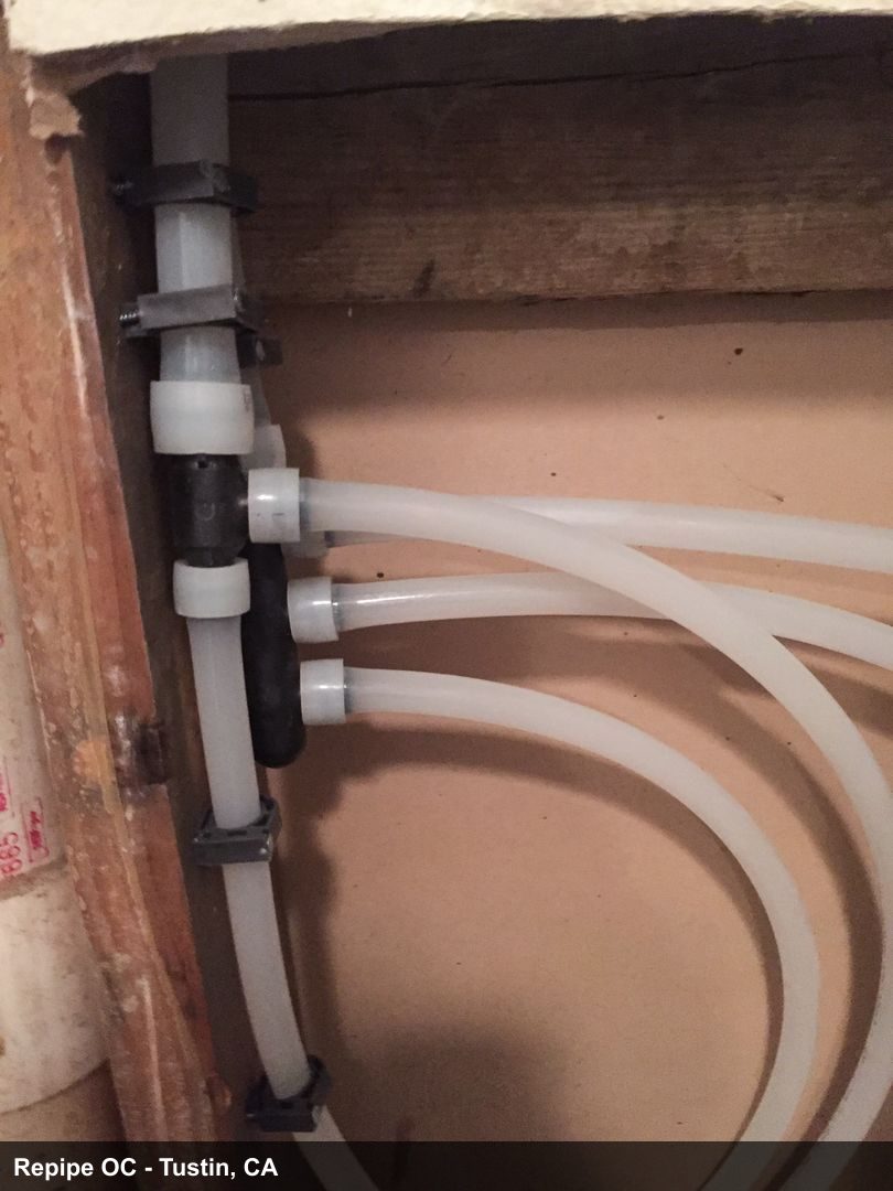 Tustin property management company repipe planning photo for multi-unit plumbing